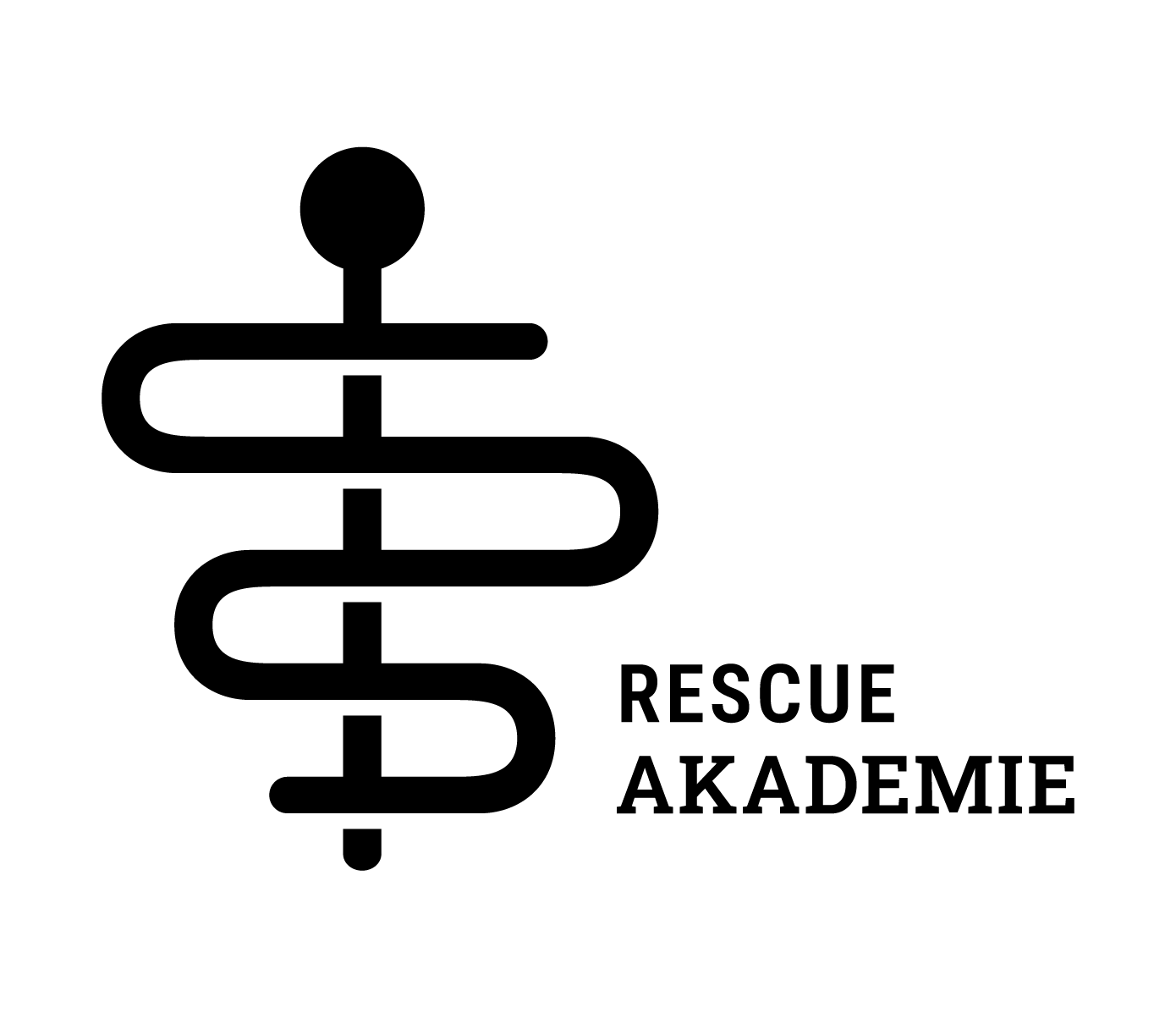 Primärlogo schwarz Weiterbildung für Pflegeberufe